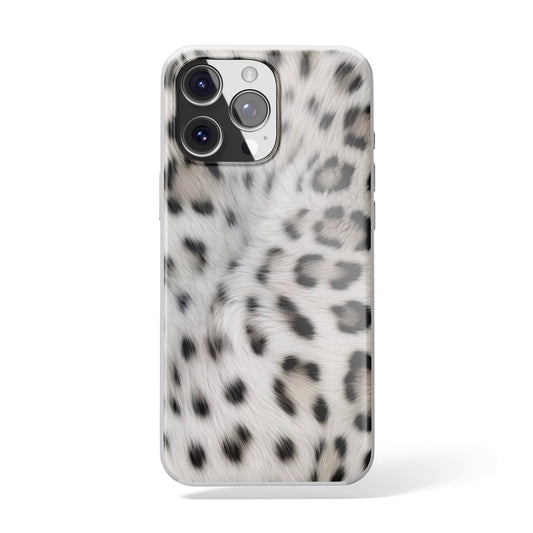 Snow Wild - Kar Leoparı Desenli Telefon Kılıfı