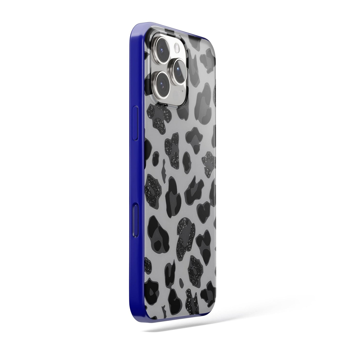 Monochrome Leopard - Leopar Desenli Telefon Kılıfı - Vertexcover.tr