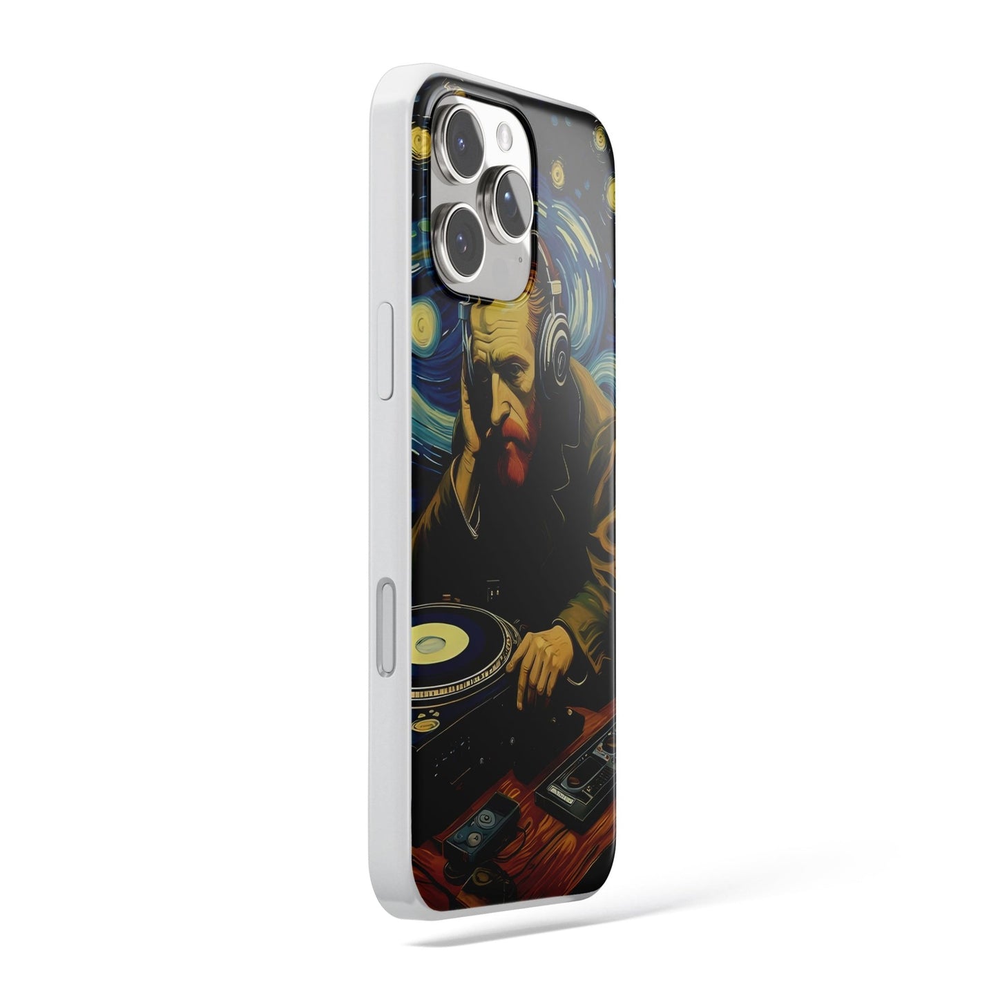 Starry DJ - Van Gogh Temalı DJ Telefon Kılıfı - Vertexcover.tr